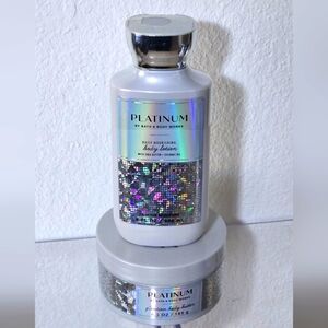 Platinum Bath & Body Works Body butter + Lotion • 2 Piece